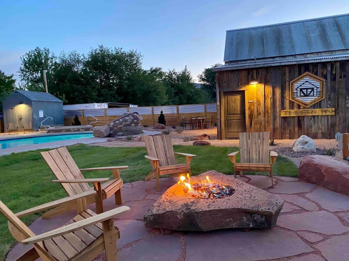 Timber & Tin F 2Bed 2Bath W Pool & Rooftop Deck Kanab Exteriör bild